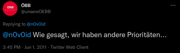 @n0v0id Wie gesagt, wir haben andere Prioritäten...
