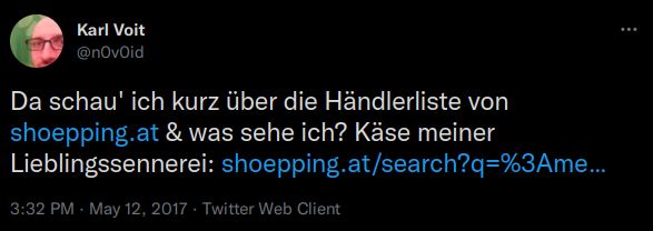 Da schau' ich kurz über die Händlerliste von https