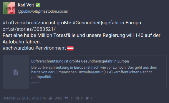 #Luftverschmutzung ist größte #Gesundheitsgefahr in Europa https